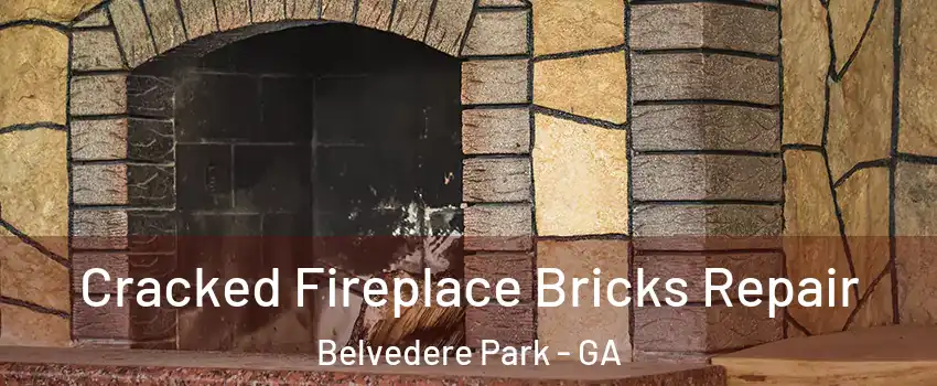  Cracked Fireplace Bricks Repair Belvedere Park - GA