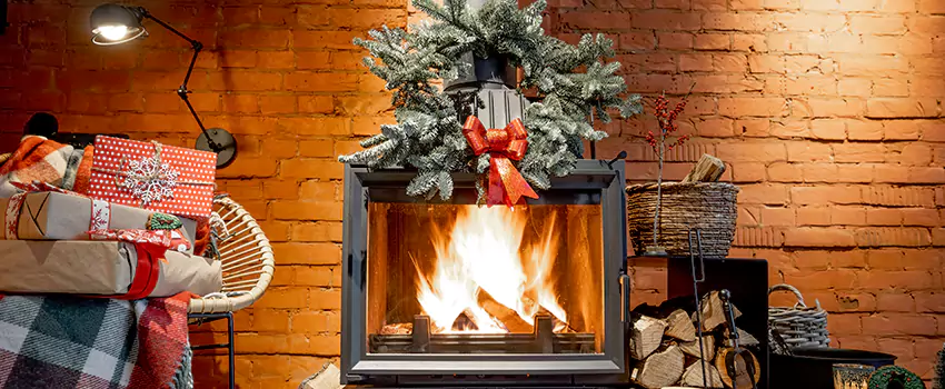 Travis Industries Linear Gas Fireplace Installation in Belvedere Park, Georgia