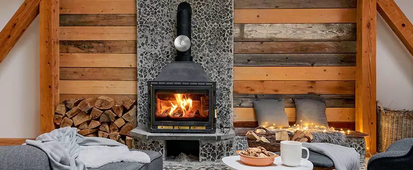 Thelin Hearth Products Direct Vent Gas Stove Fireplace Inspection in Belvedere Park, Georgia